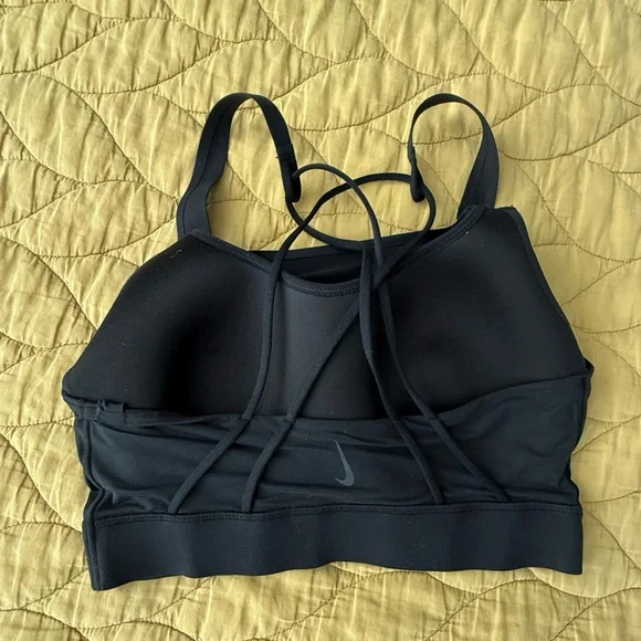 Nike Black Women's Sports BraTop - Picture 2 of 5